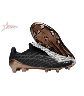 Adidas F50 Spider Elite FG 2025 Firm Ground Soccer Cleats - Black/Copper Highlight/White Accents