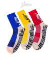 Anti Slip Football, Basketball, Running, Fitness, Sports Grip Socks - Multicolor