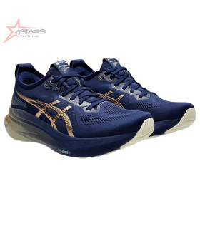 Asics Gel Kayano 31 Platinum 'Blue Expanse Champagne' Running Shoes.