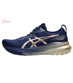 Asics Gel Kayano 31 Platinum 'Blue Expanse Champagne' Running Shoes.