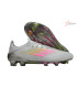 Adidas F50 Elite FG Firm Ground Soccer Cleats - Grey/Pink/Yellow