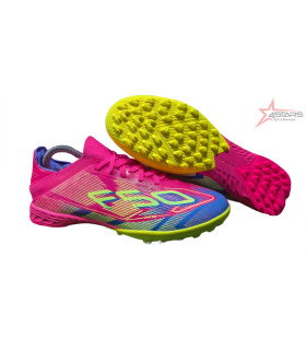 Adidas F50 Laced TF Artifical Turf Boots - Pink/Lucid Lemon