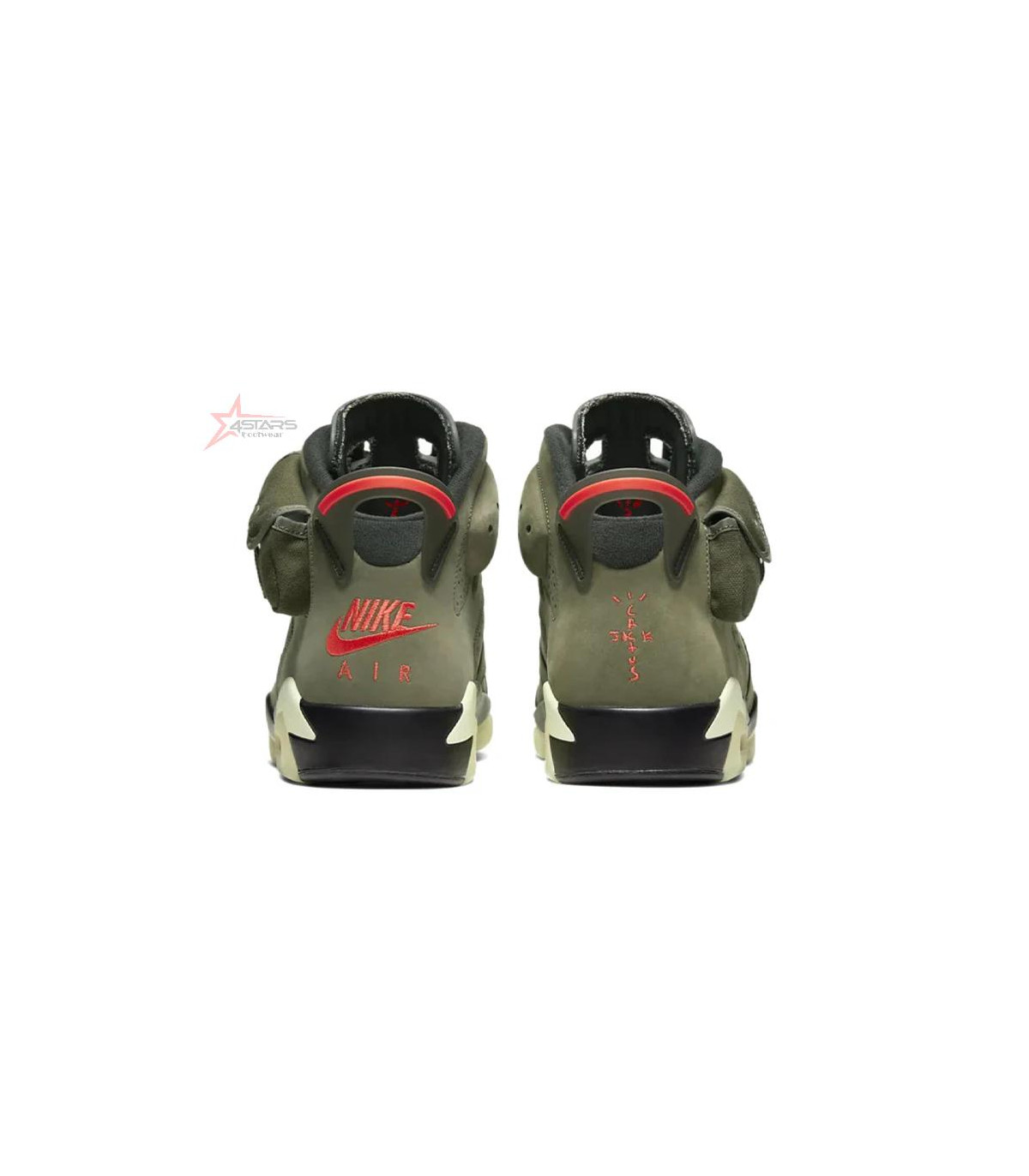 Travis Scott x Air Jordan 6 Olive Green