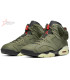Travis Scott x Air Jordan 6 Olive Green