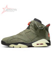 Travis Scott x Air Jordan 6 Olive Green
