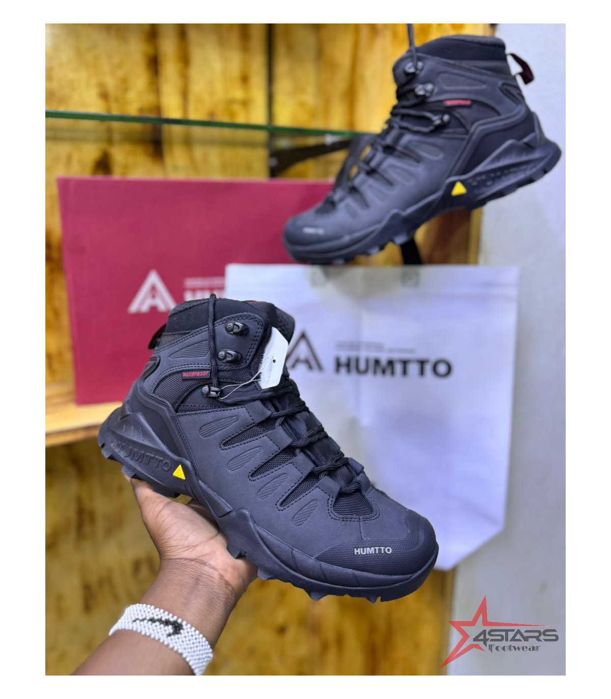 HUMTTO Waterproof Outdoor Trekking & Hiking Shoes