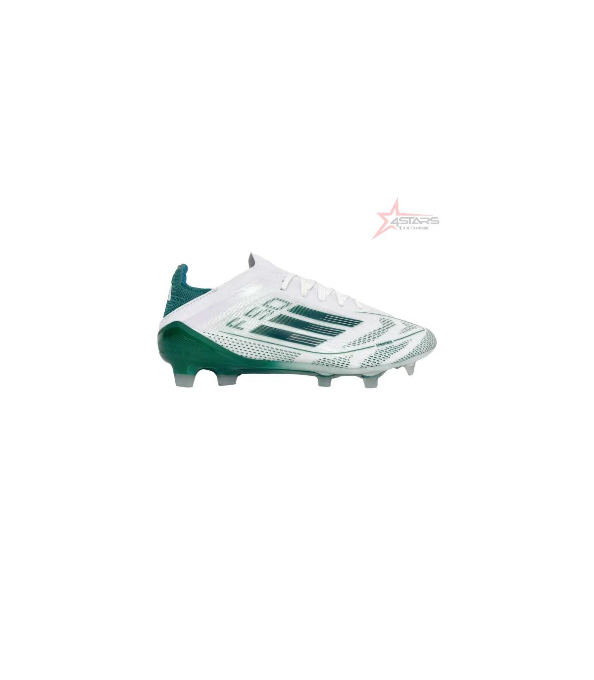 Adidas F50 Elite Laced FG - White Green