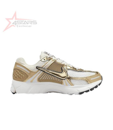 Nike Women's Zoom Vomero 5 Gold Sneakers