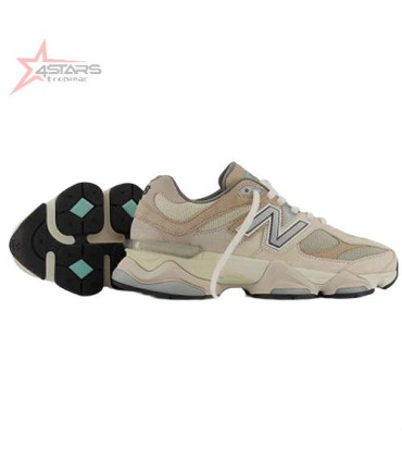 New Balance 9060 Suede Sea Salt Tan Khaki