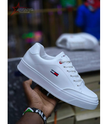 Tommy Hilfiger Men's Low Top Casual Shoes - White