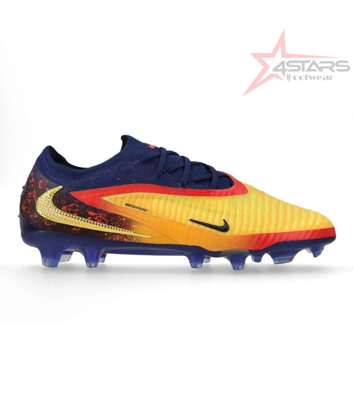 Nike Phantom 6 Elite Low Cut FG Erling Haaland Personal Edition - Laser Orange/Lemon Venom/Blue Void