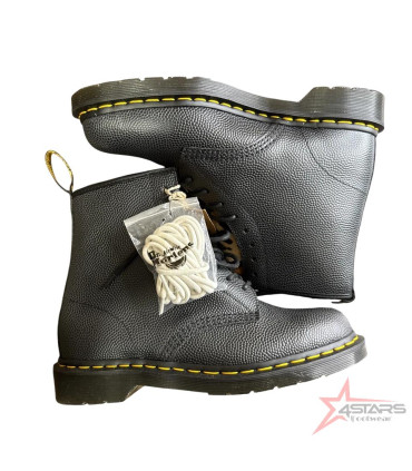 Dr. Martens STUSSY Boots Black Leopard Boots