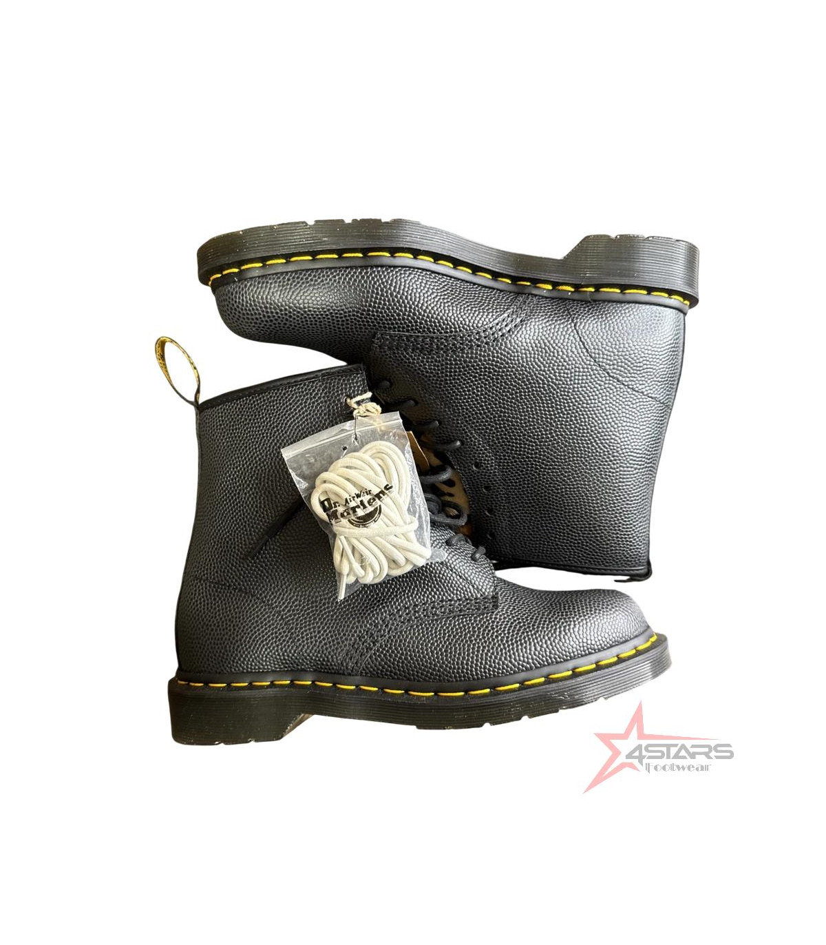 Dr. Martens STUSSY Boots Black Leopard Boots