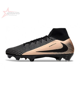 Nike Air Zoom Mercurial Superfly 10 Elite FG Black Gold