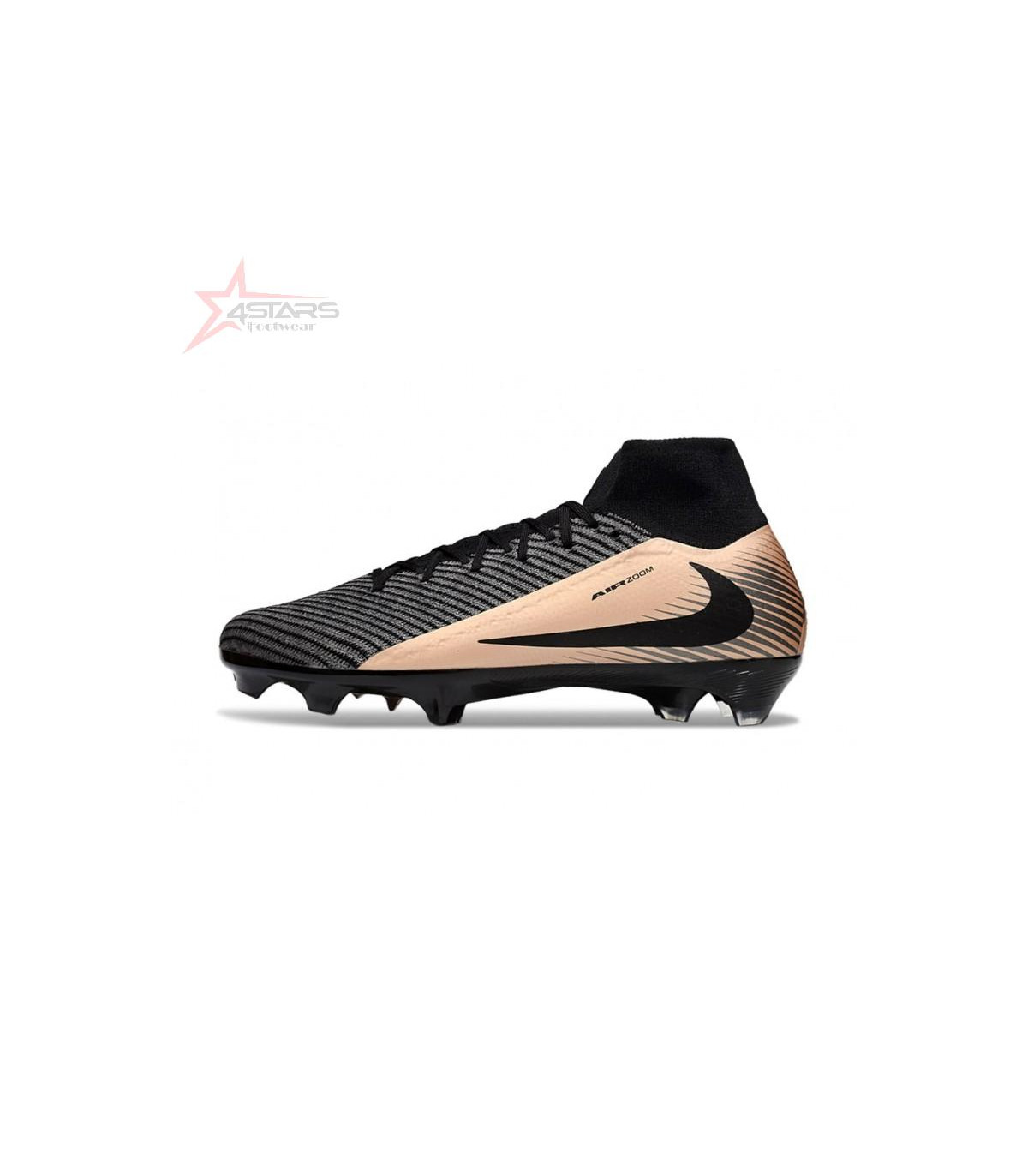 Nike Air Zoom Mercurial Superfly 10 Elite FG Black Gold