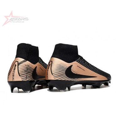 Nike Air Zoom Mercurial Superfly 10 Elite FG Black Gold