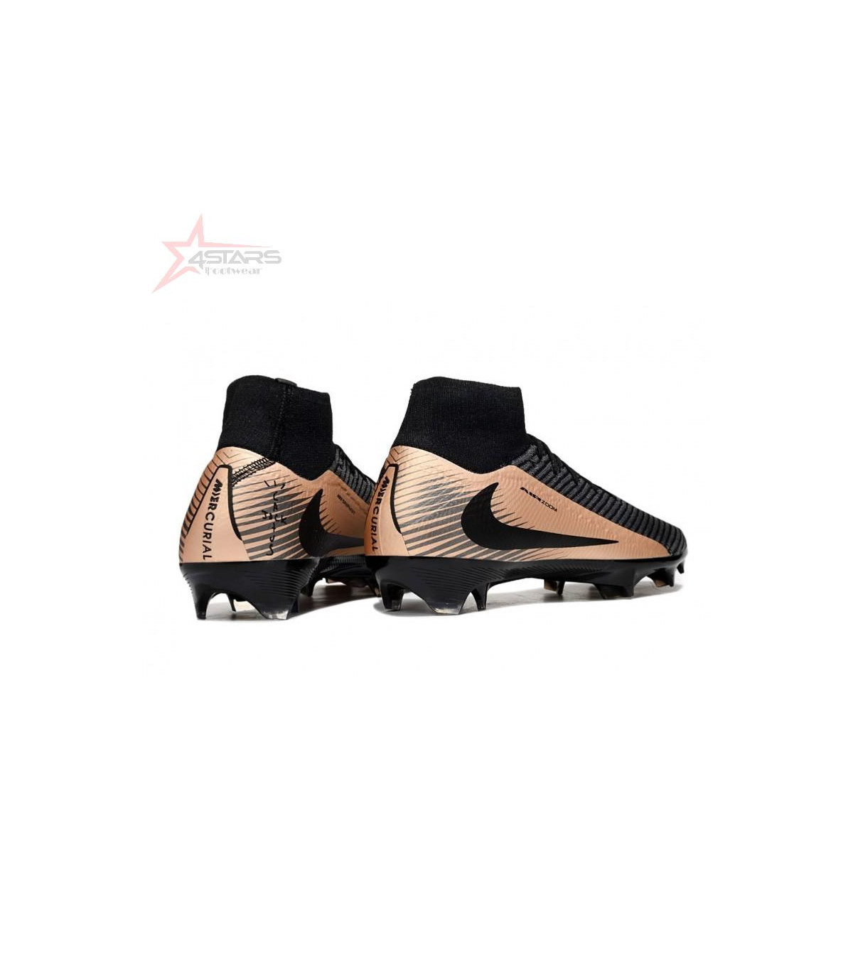 Nike Air Zoom Mercurial Superfly 10 Elite FG Black Gold