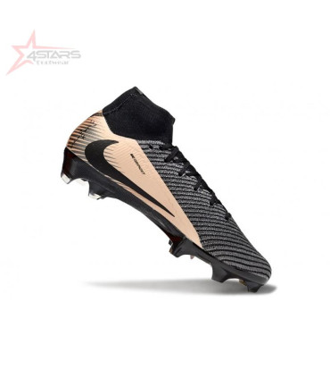Nike Air Zoom Mercurial Superfly 10 Elite FG Black Gold