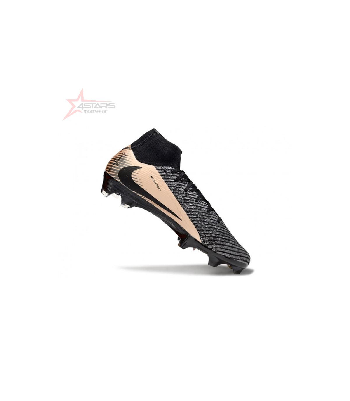 Nike Air Zoom Mercurial Superfly 10 Elite FG Black Gold
