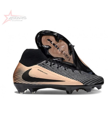 Nike Air Zoom Mercurial Superfly 10 Elite FG Black Gold