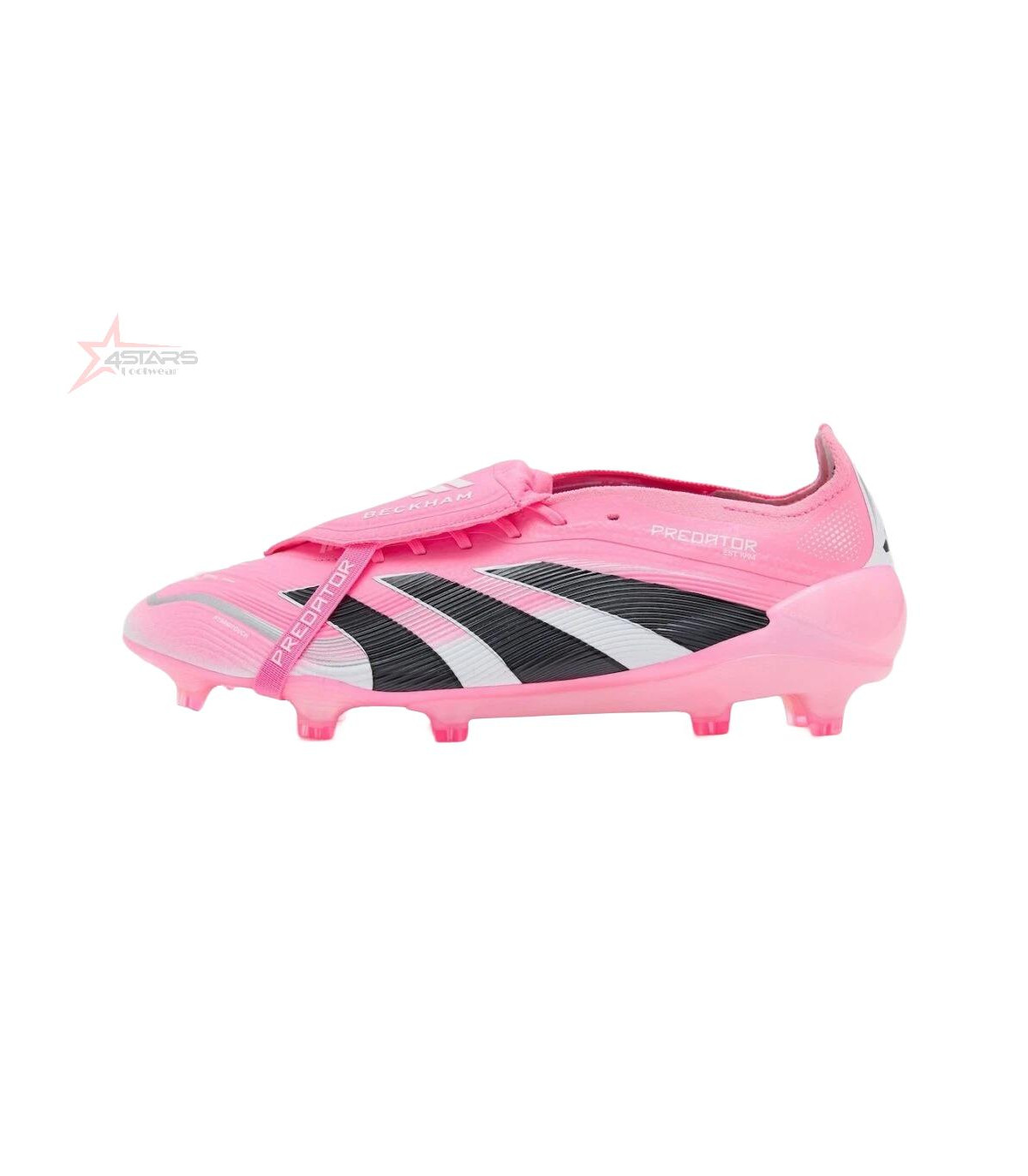 Adidas Predator Elite Fold-Over Tongue Beckham FG Football Boots - Beam Pink/Core Black/Cloud White
