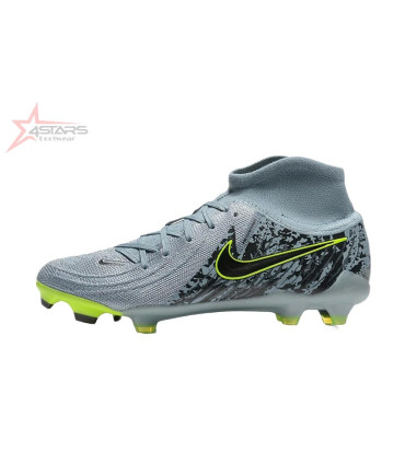 Nike Phantom Luna Elite FG Firm Ground Soccer Cleats - Grey/Green/Black