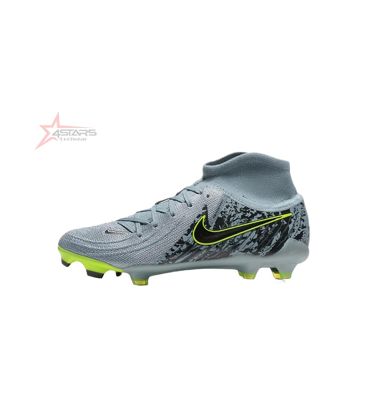 Nike Phantom Luna Elite FG Firm Ground Soccer Cleats - Grey/Green/Black