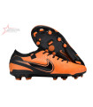 Nike Tiempo Legend 10 Elite FG Firm Ground Soccer Cleats - Orange/Black