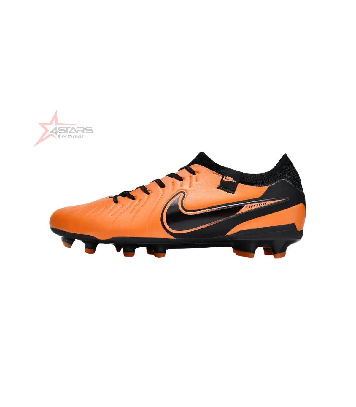Nike Tiempo Legend 10 Elite FG Firm Ground Soccer Cleats - Orange/Black