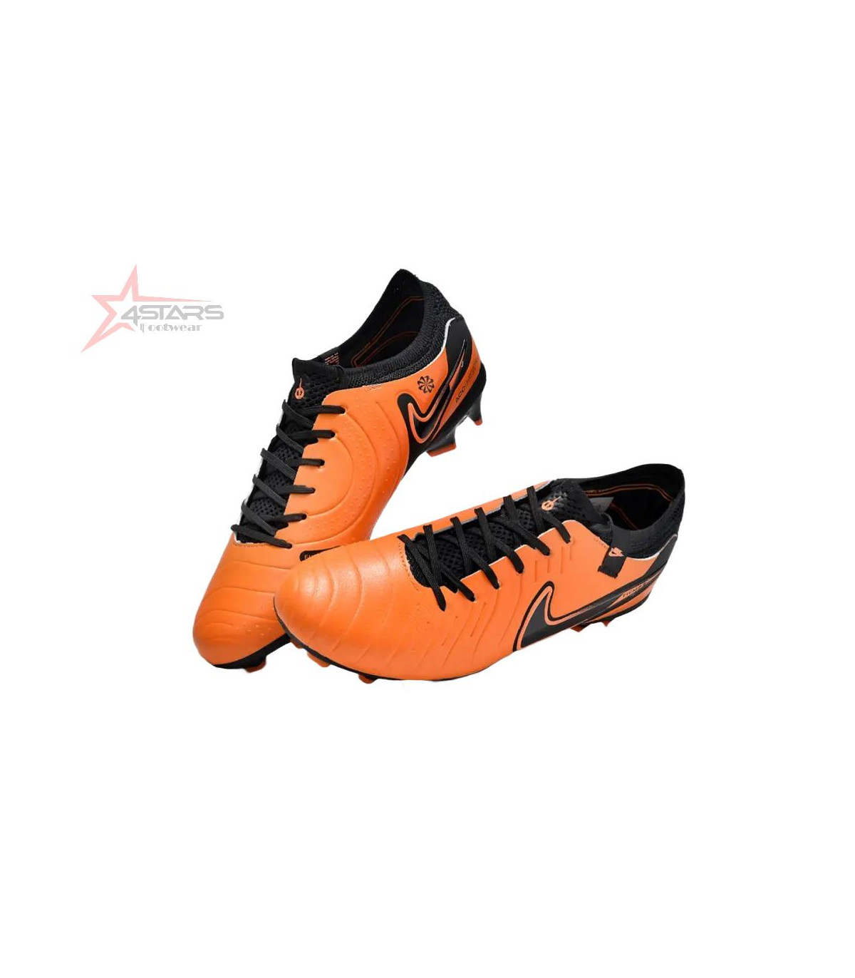 Nike Tiempo Legend 10 Elite FG Firm Ground Soccer Cleats - Orange/Black