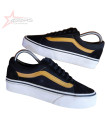 Vans Old Skool Skate Shoes - Black Rose Gold