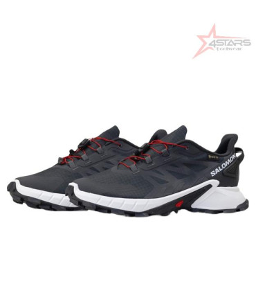 Salomon Supercross 4 Gore-Tex Black White