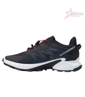 Salomon Supercross 4 Gore-Tex Black White