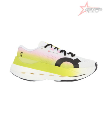 ON Cloudboom Max Sneakers - White and Yellow