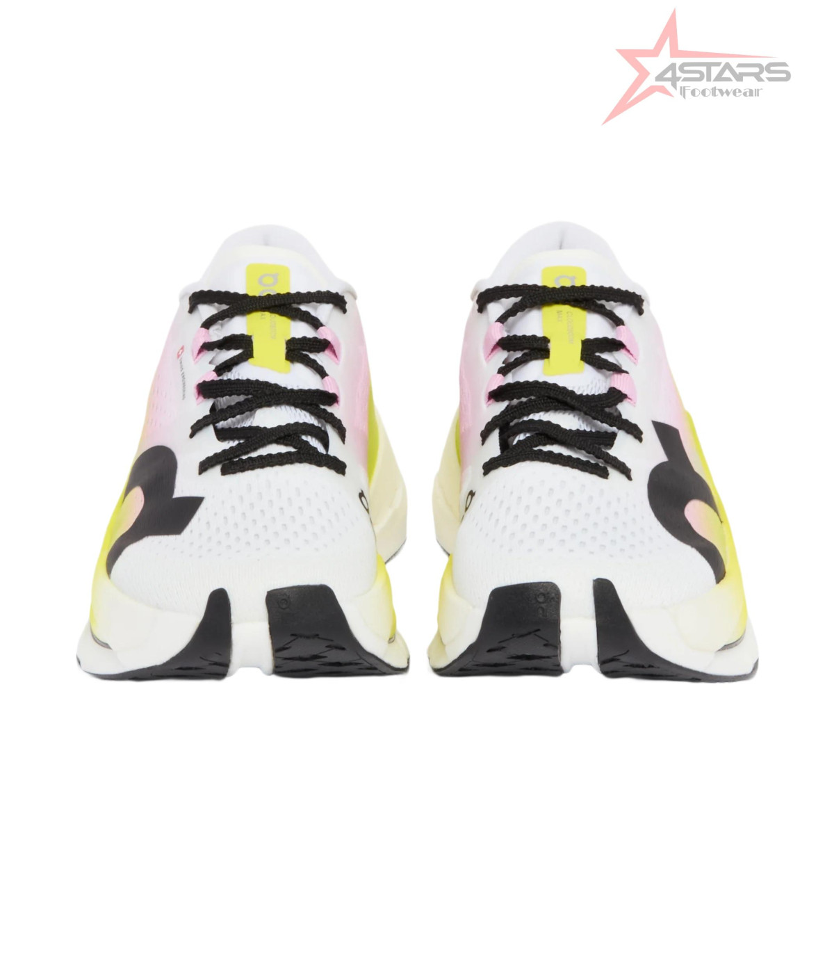 ON Cloudboom Max Sneakers - White and Yellow