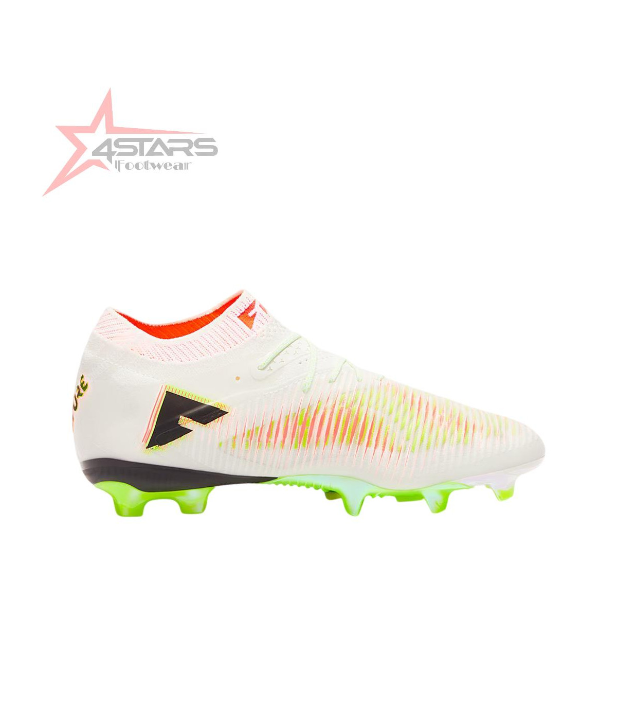 PUMA Future 8 Ultimate FG Launch Edition - White/Black/Lime Squeeze/Green Glare
