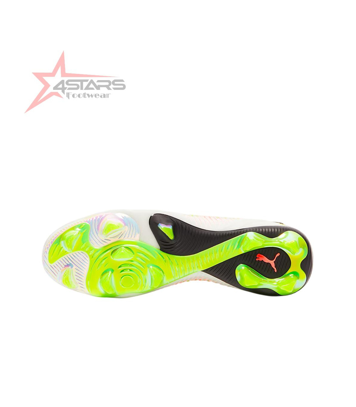 PUMA Future 8 Ultimate FG Launch Edition - White/Black/Lime Squeeze/Green Glare
