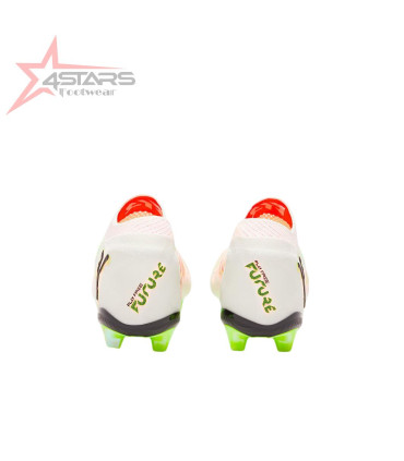 PUMA Future 8 Ultimate FG Launch Edition - White/Black/Lime Squeeze/Green Glare