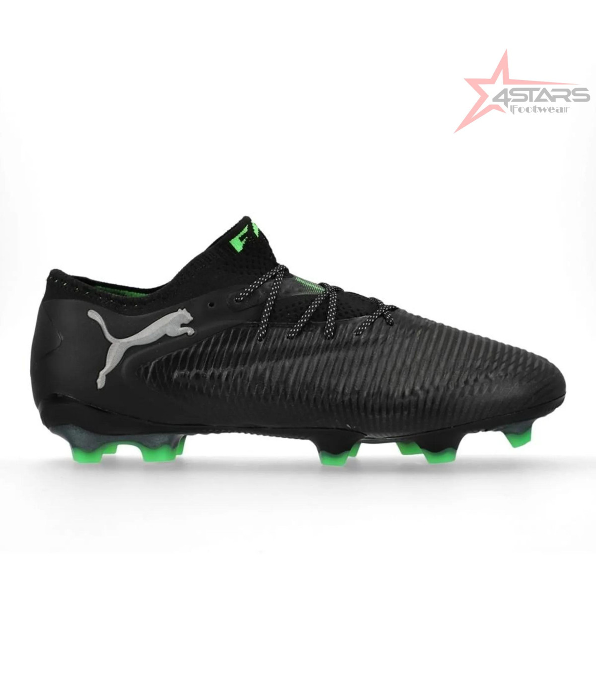 PUMA Future 8 Ultimate Low FG Eclipse - Black/Cool Light Gray/Fluo Green