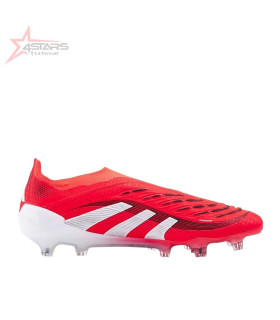 Adidas Predator Elite Laceless Firm Ground Football Boots – Red/White/Black