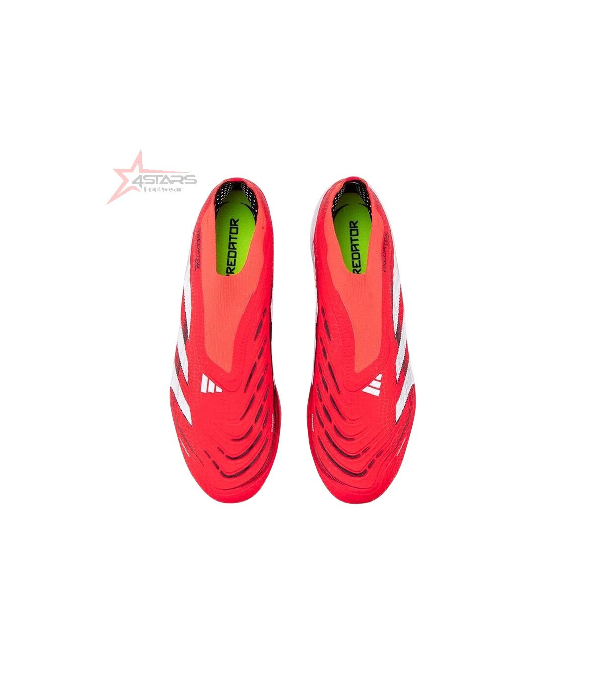 Adidas Predator Elite Laceless Firm Ground Football Boots – Red/White/Black