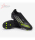 Adidas F50 League Laceless FG - Core Black/Iron Met./Lucid Lemon