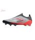 Adidas F50 Elite Laceless FG Firm Ground Soccer Cleats - White/Silver/Red