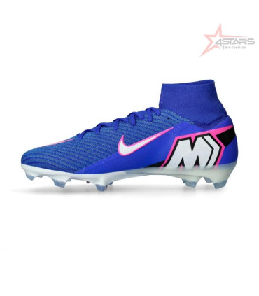 Nike Air Zoom Mercurial Superfly 10 Elite FG - Racer Blue/White/Pink