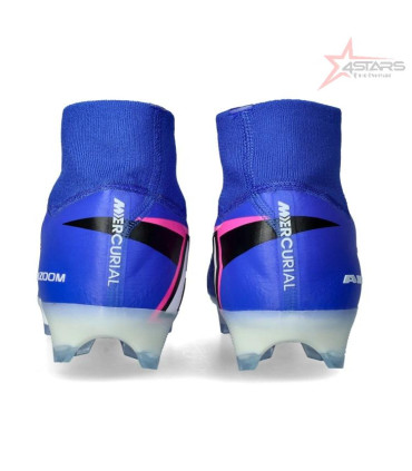 Nike Air Zoom Mercurial Superfly 10 Elite FG - Racer Blue/White/Pink