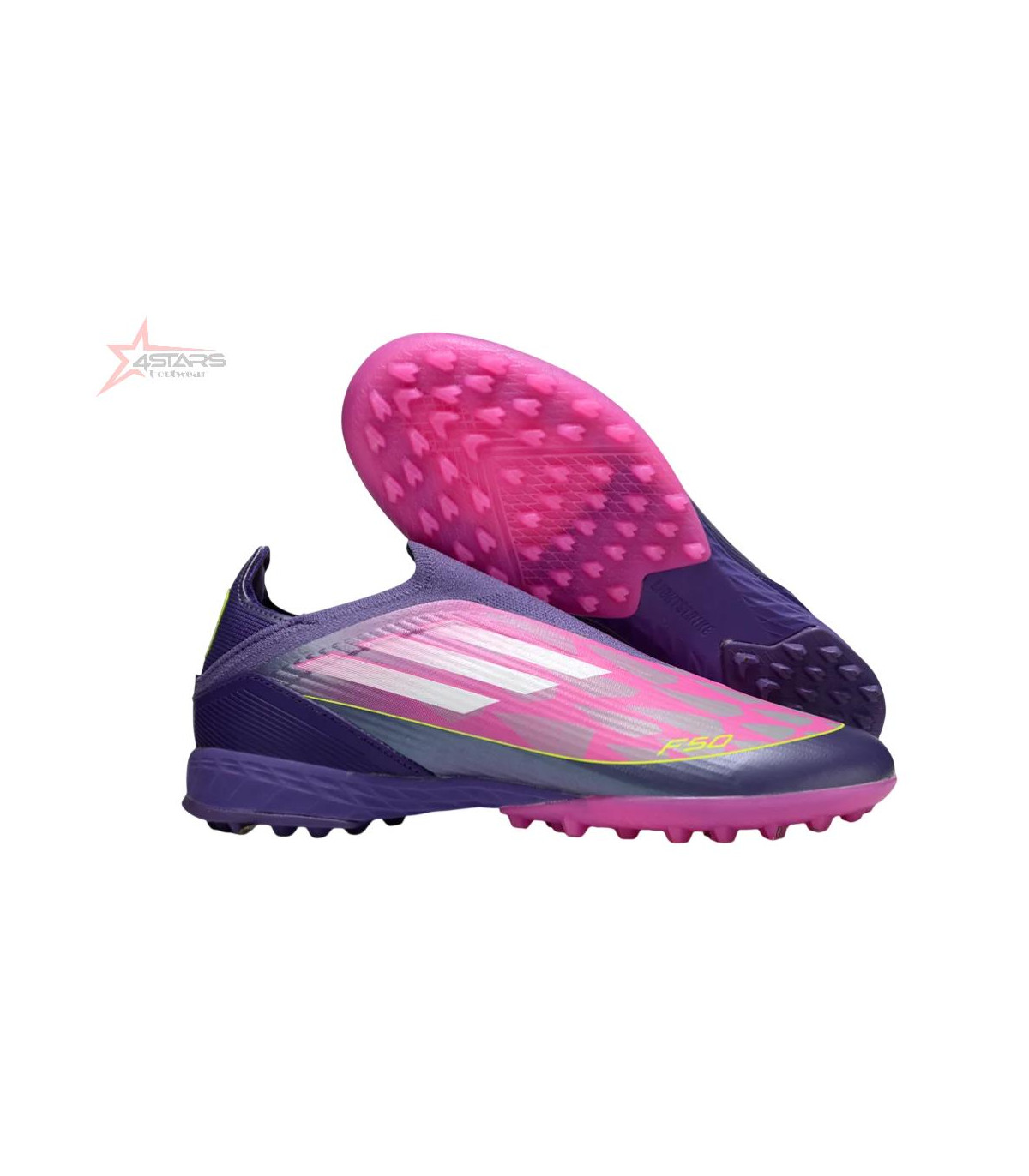 Adidas x Lamine Yamal F50 Laceless Turf 'Purple'