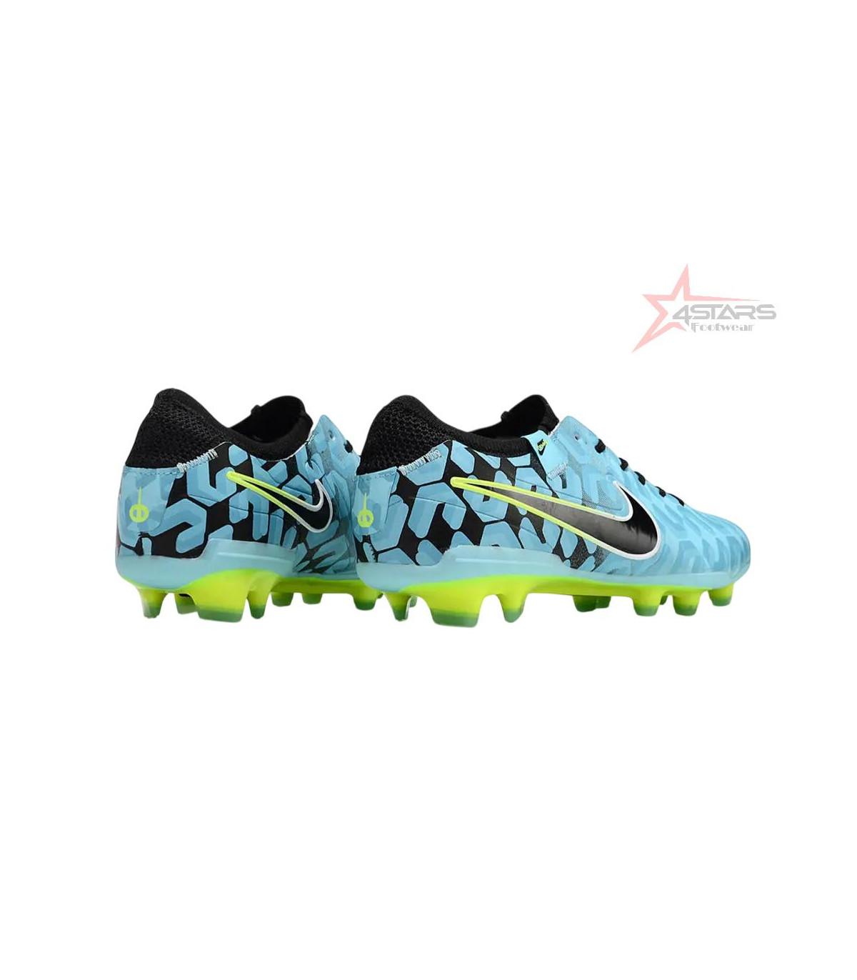 Nike Tiempo Legend 10 Elite FG Firm Ground Soccer Cleats - Jade/Black/Yellow