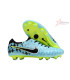 Nike Tiempo Legend 10 Elite FG Firm Ground Soccer Cleats - Jade/Black/Yellow