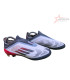 Adidas F50 Elite Laceless FG Firm Ground Soccer Cleats - White/Silver/Red
