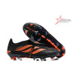 Adidas Predator 26 Elite Fold-Over Tongue FG Firm Ground Soccer Cleats - Black/Orange